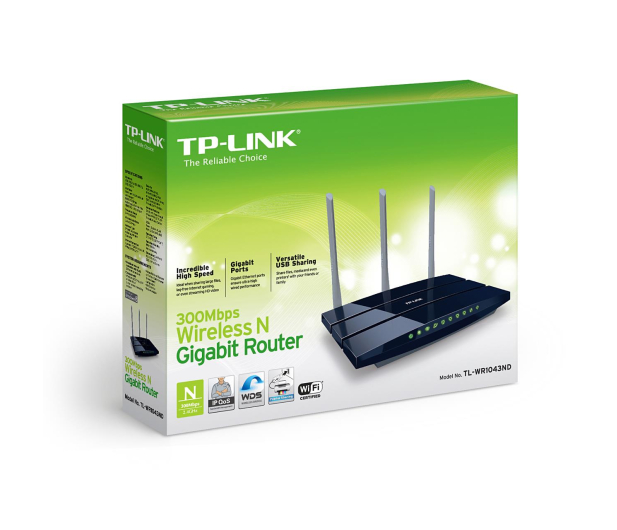 TP-Link TL-WR1043ND v3.0 (450Mb/s b/g/n) Gigabit USB - 52255 - zdjęcie 5